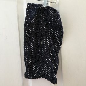 Child of mine ruffled hem slacks 3-6 months